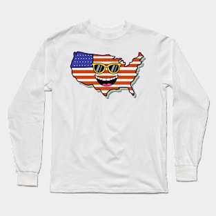 American Smile Long Sleeve T-Shirt